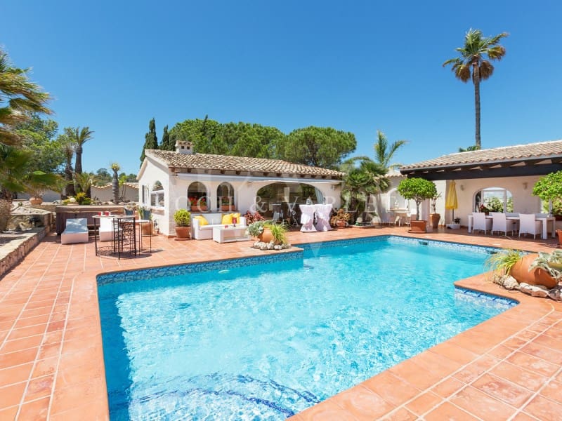 4 sypialnia Willa na sprzedaż w Moraira z basenem garażem - 2 495 000 € (Ref: 9978543)