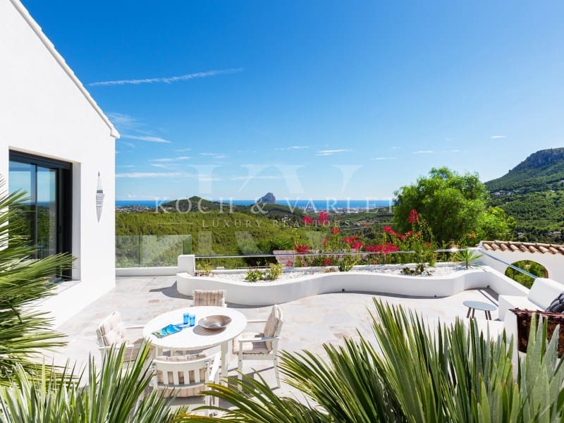 5 chambre Finca/Maison de Campagne à vendre à Benissa avec piscine - 2 480 000 € (Ref: 9978545)