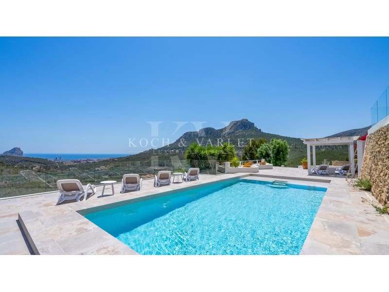5 chambre Finca/Maison de Campagne à vendre à Benissa avec piscine - 2 480 000 € (Ref: 9978545)