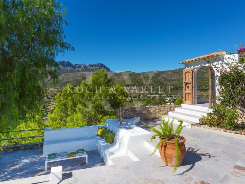 5 chambre Finca/Maison de Campagne à vendre à Benissa avec piscine - 2 480 000 € (Ref: 9978545)