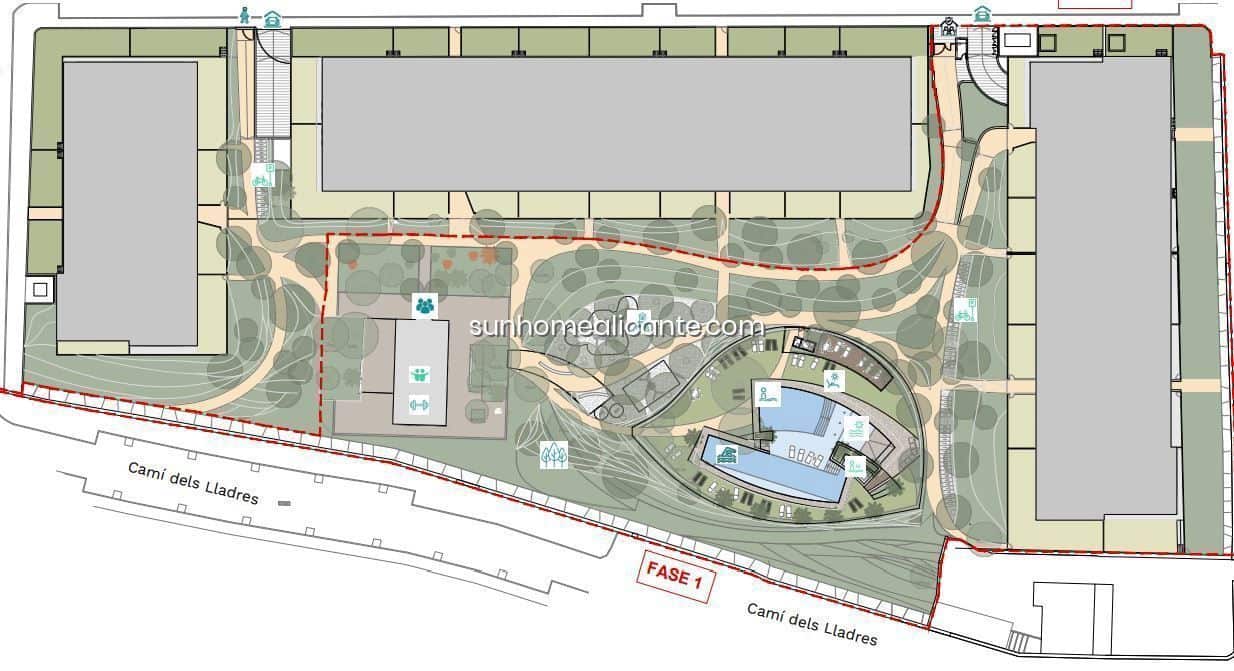 2 sovrum Lägenhet till salu i Denia med pool garage - 360 000 € (Ref: 8710691)