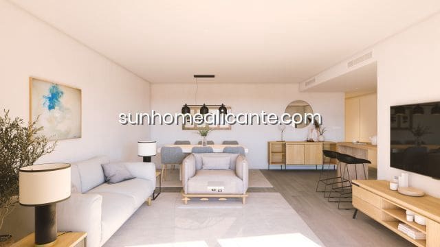 3 chambre Appartement à vendre à Alicante ville avec piscine garage - 270 000 € (Ref: 8710693)