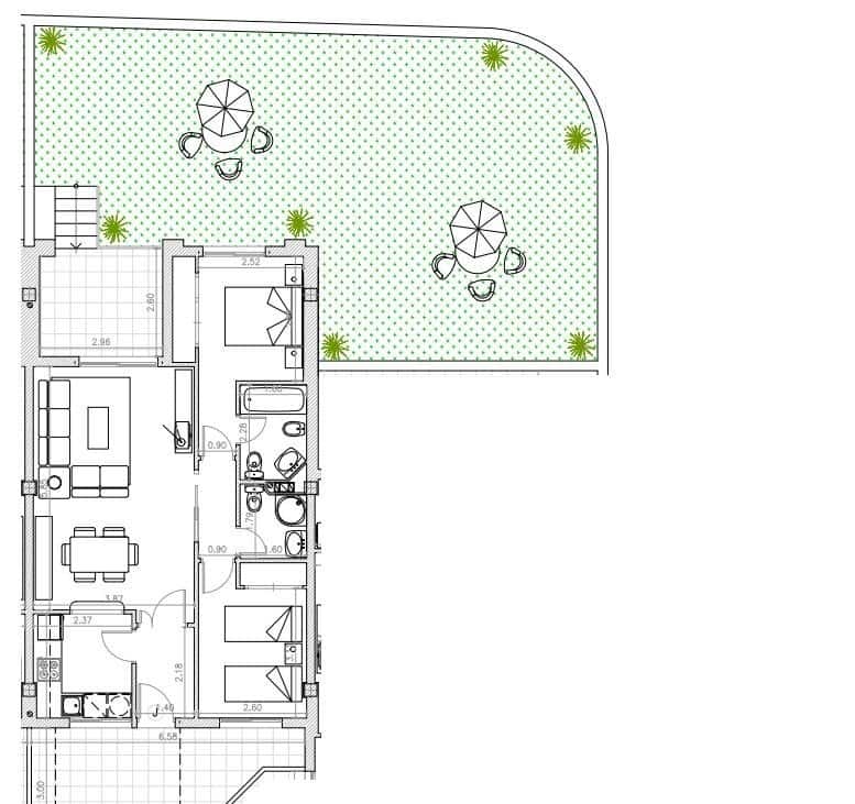 2 bedroom Flat for sale in Orihuela Costa with pool - € 186,500 (Ref: 8847493)