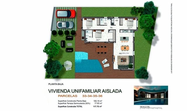 3 camera da letto Villa in vendita in Almoradí con piscina - 399.000 € (Rif: 8926558)