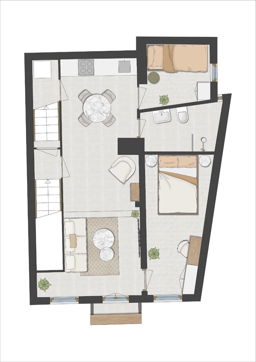 3 makuuhuone Kattohuoneisto myytävänä paikassa Alicante kaupunki - 360 000 € (Ref: 9236912)