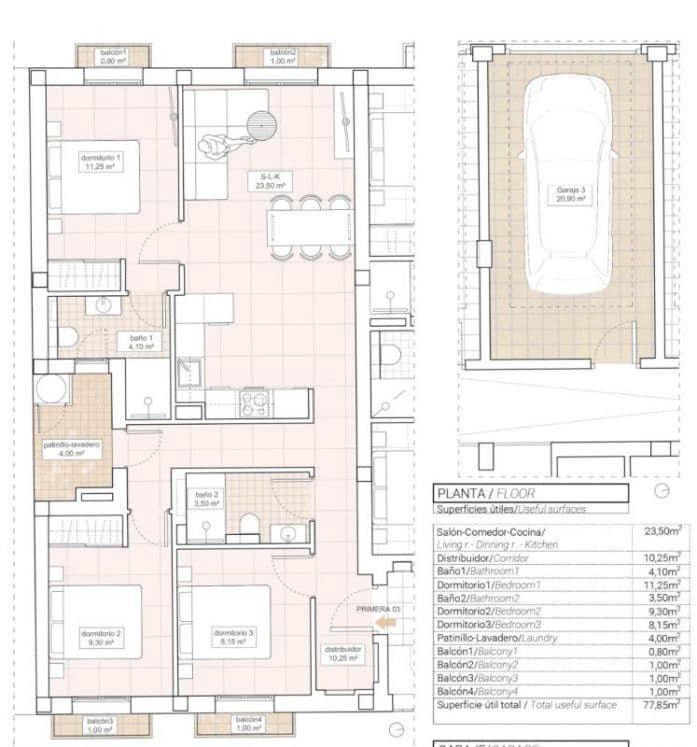 Apartamento de 1 habitación en Hondón de las Nieves en venta con piscina - 175.000 € (Ref: 9303553)