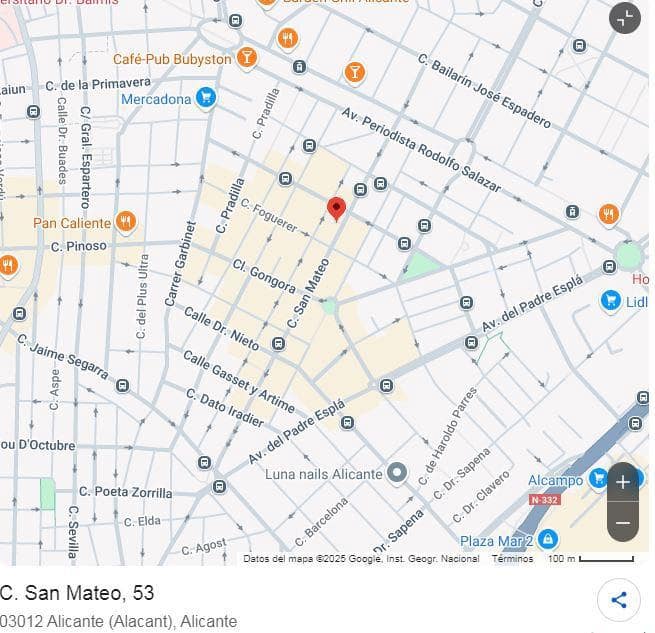2 makuuhuone Asunto myytävänä paikassa Alicante kaupunki - 150 000 € (Ref: 9415967)