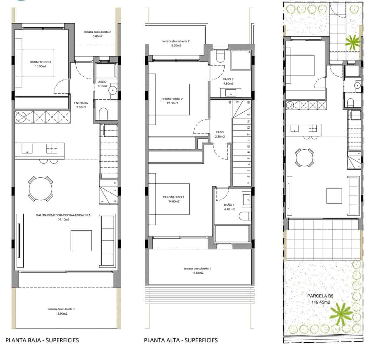 3 quarto Moradia para venda em Finestrat com piscina garagem - 535 000 € (Ref: 9571199)