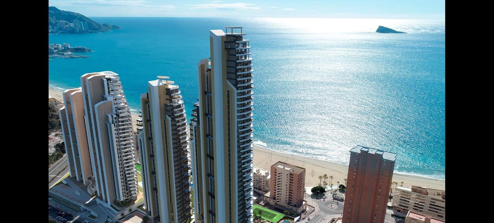 3 sovrum Lägenhet till salu i Benidorm med pool garage - 795 000 € (Ref: 9596162)