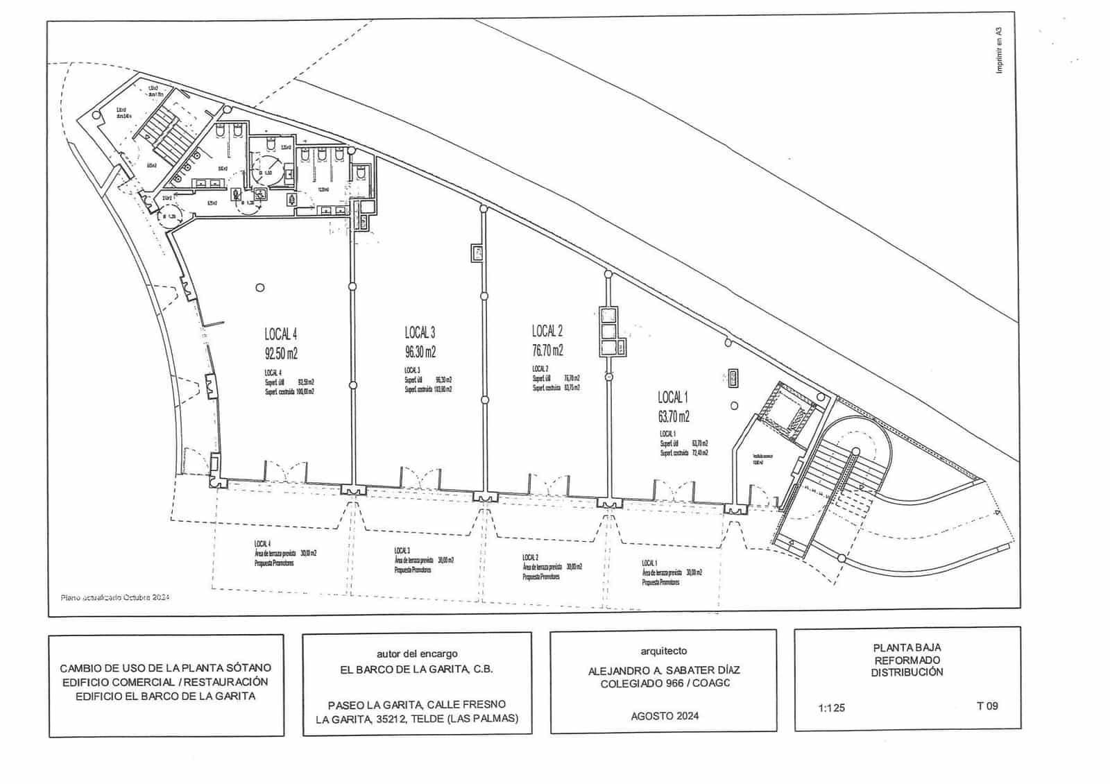 Commercial for rent in La Garita - € 2,900 (Ref: 9447139)