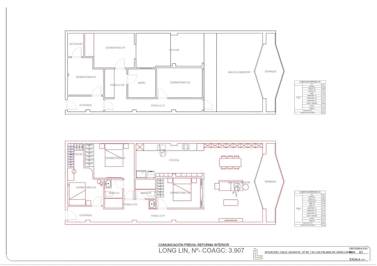 3 bedroom Flat for sale in Las Palmas de Gran Canaria - € 849,000 (Ref: 9447153)