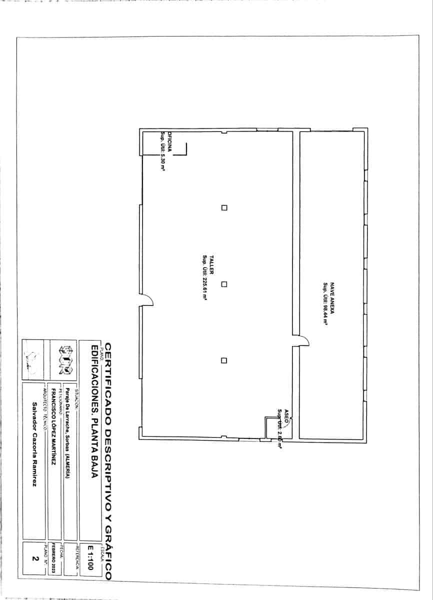 4 soveværelse Virksomhed til salg i Sorbas med garage - € 500.000 (Ref: 7558247)