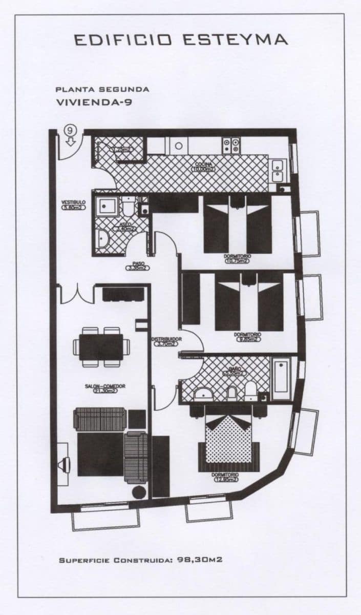 3 soverom Leilighet til salgs i Nijar - € 175 000 (Ref: 8032352)