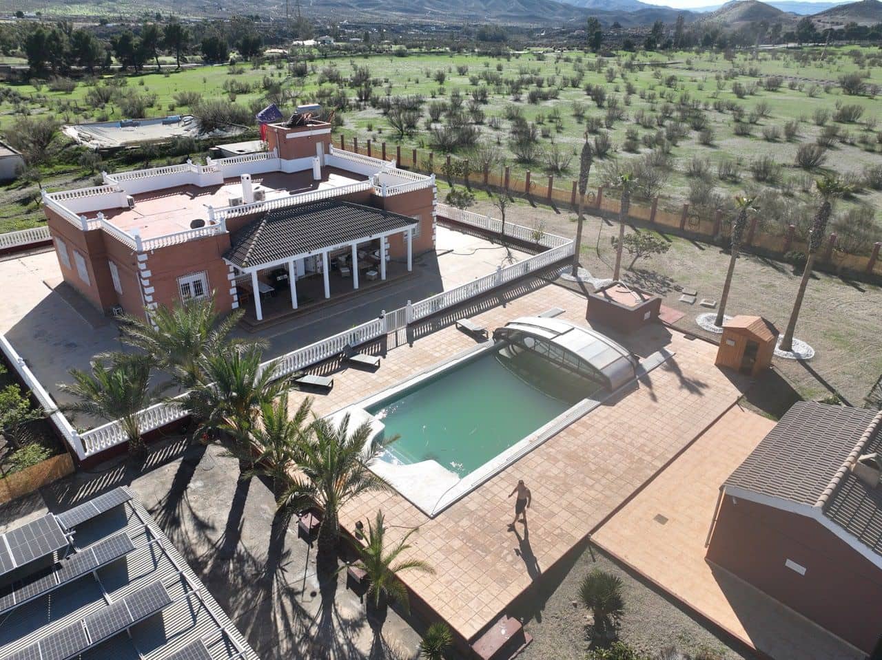 9 soveværelse Finca/Landehus til salg i Tabernas med garage - € 479.000 (Ref: 8770253)