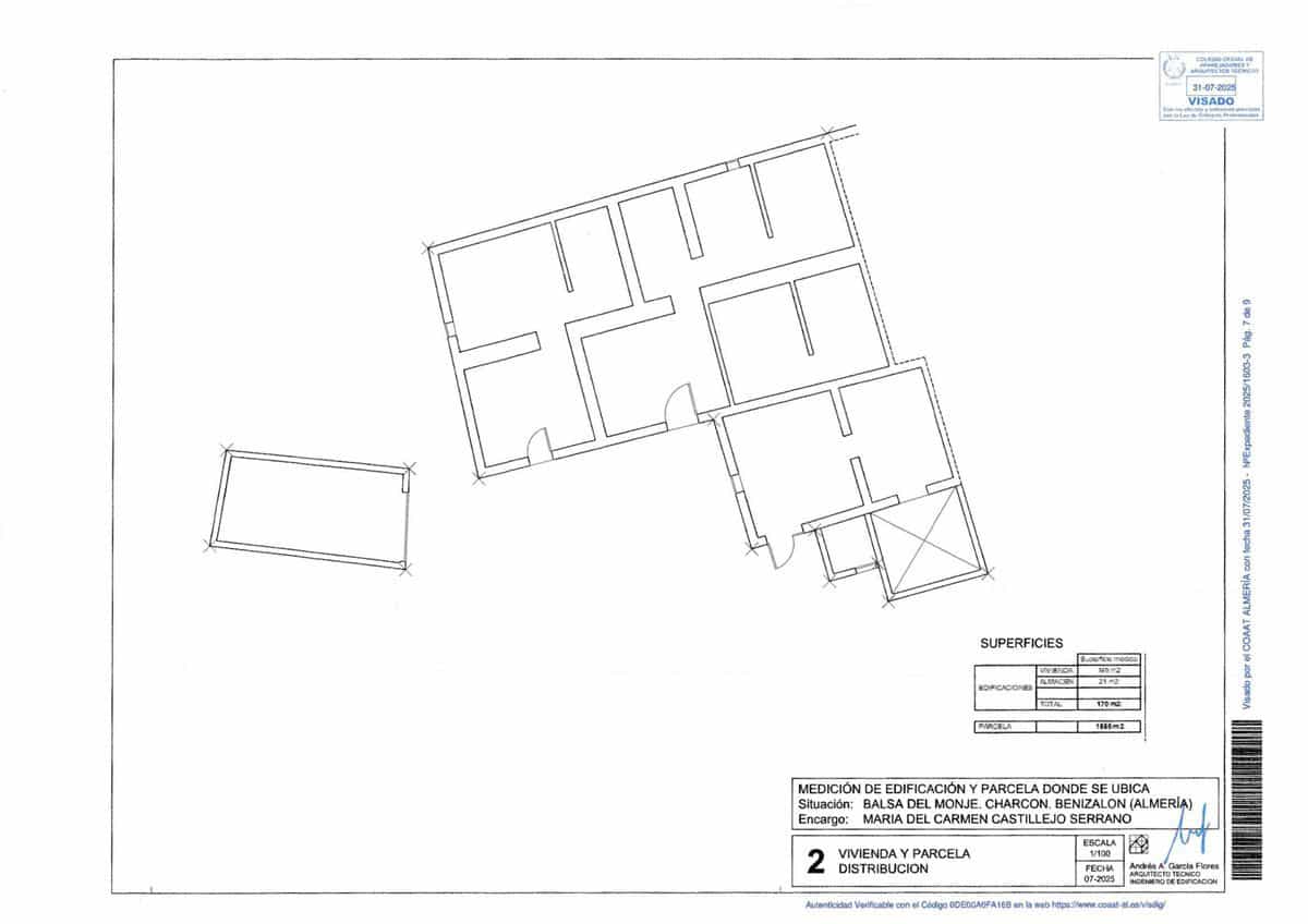 Finca/Country House for sale in Uleila del Campo - € 38,000 (Ref: 9536675)