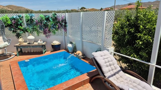 3 chambre Finca/Maison de Campagne à vendre à Tabernas avec piscine garage - 295 000 € (Ref: 9959382)