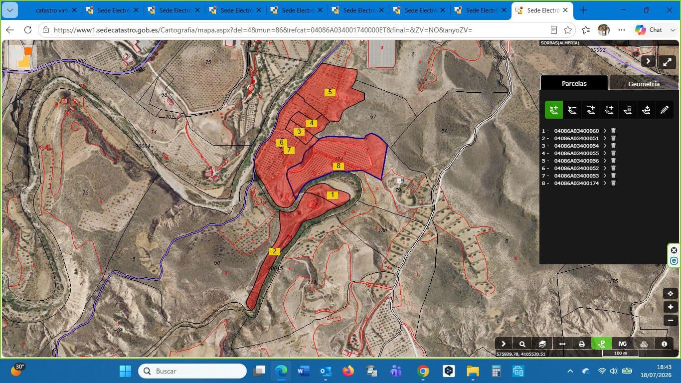 Terreno Não Urbanizado para venda em Sorbas - 300 000 € (Ref: 9968114)