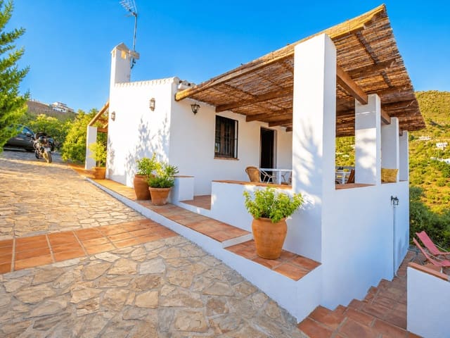 3 Zimmer Villa zu vermieten in Frigiliana mit Pool Garage - 1.200 € (Ref: 7472449)