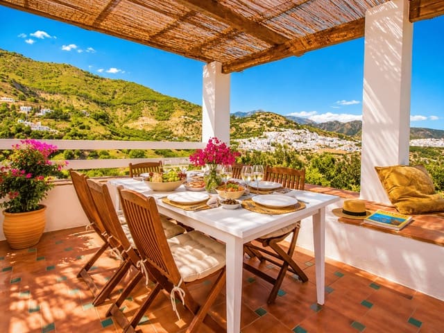 3 Zimmer Villa zu vermieten in Frigiliana mit Pool Garage - 1.200 € (Ref: 7472449)