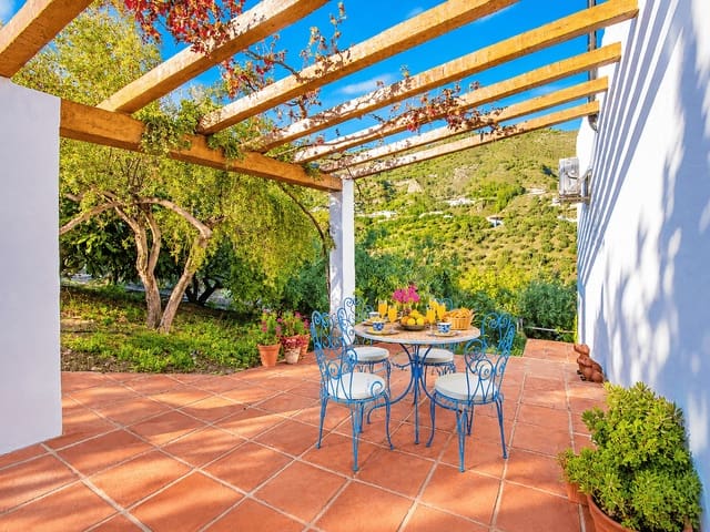 3 Zimmer Villa zu vermieten in Frigiliana mit Pool Garage - 1.200 € (Ref: 7472449)