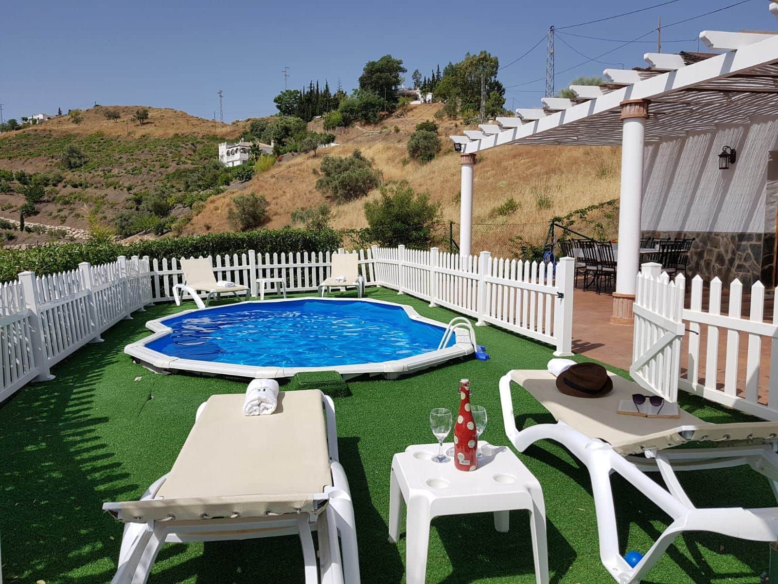 3 soveværelse Villa til leje i Competa med swimmingpool garage - € 1.320 (Ref: 7732272)