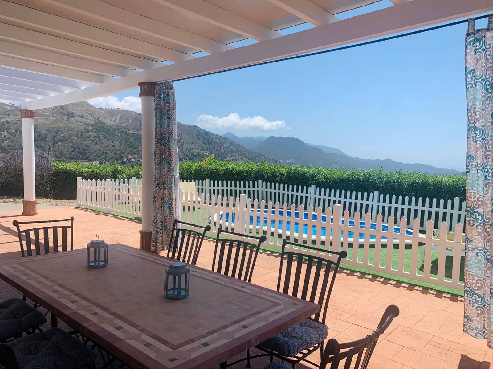 3 soveværelse Villa til leje i Competa med swimmingpool garage - € 1.320 (Ref: 7732272)