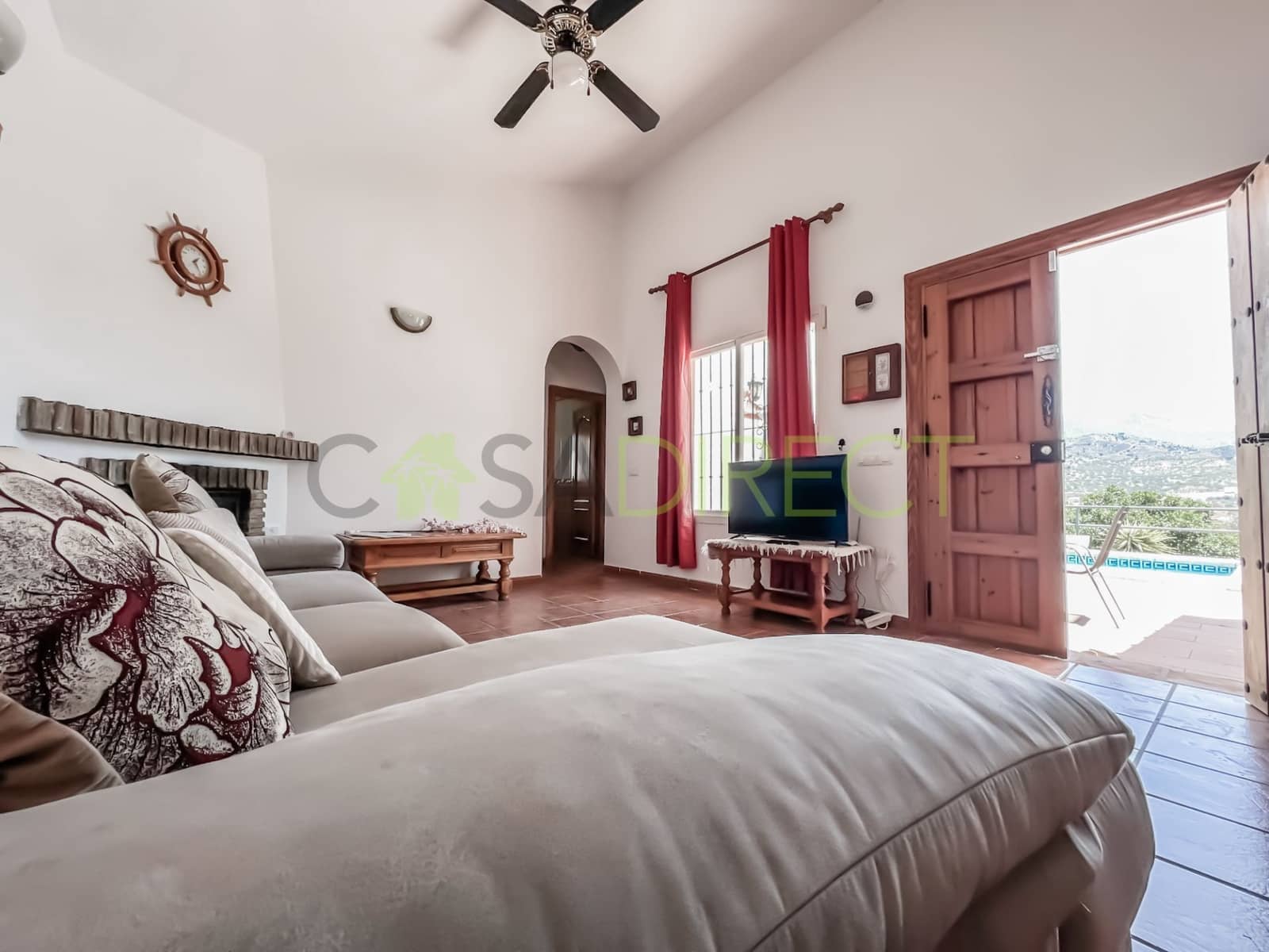 3 soveværelse Villa til leje i Vinuela med swimmingpool garage - € 1.350 (Ref: 7780551)