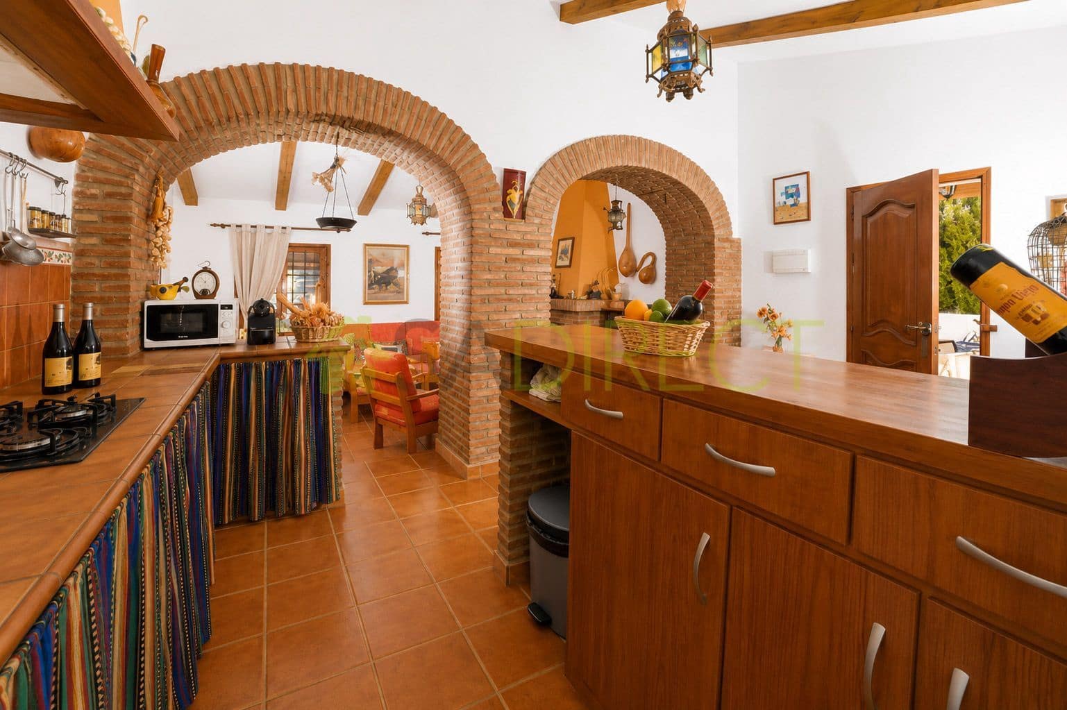 3 sypialnia Willa do wynajęcia w Frigiliana z basenem garażem - 1 170 € (Ref: 7848753)