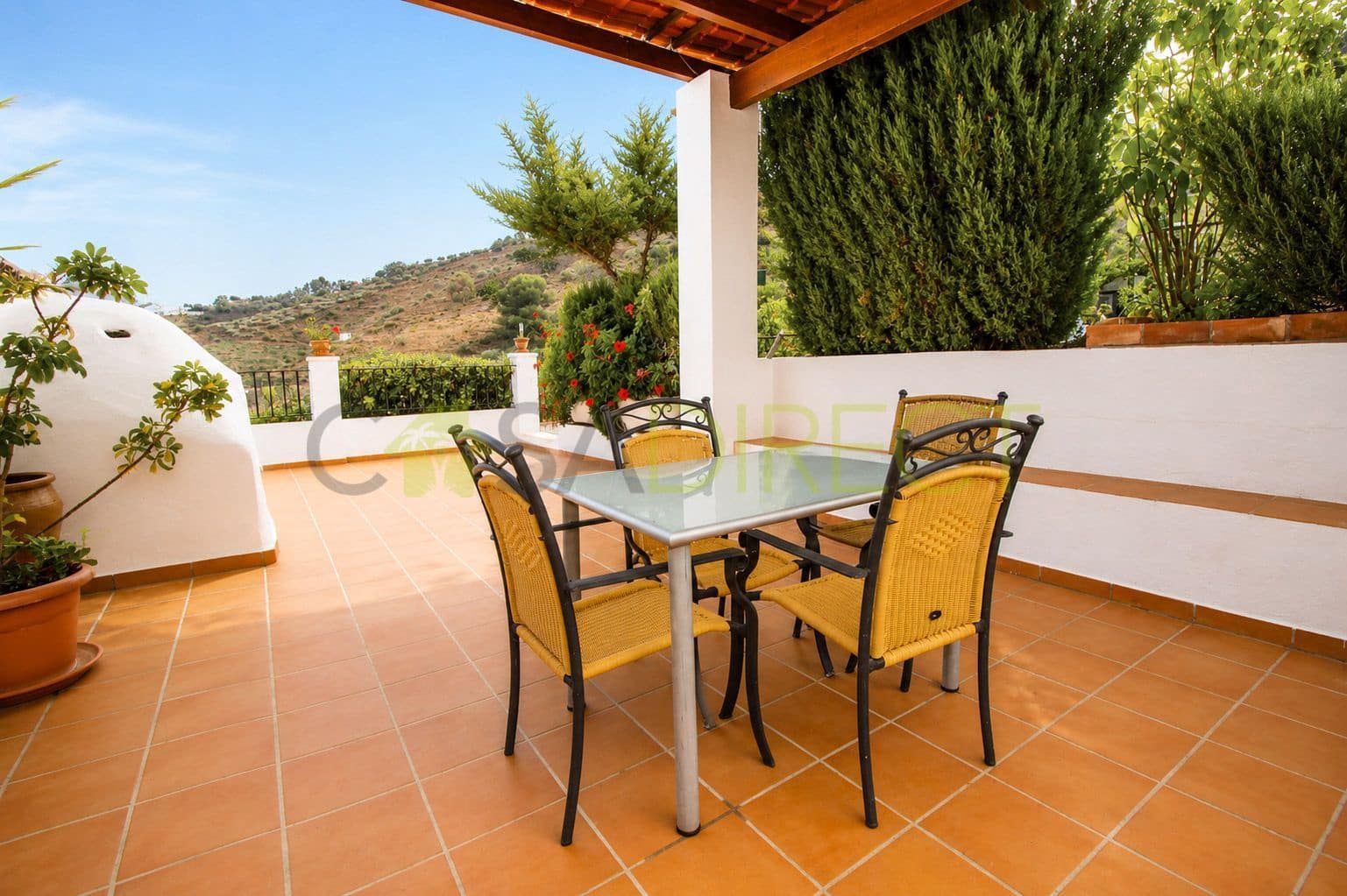 3 sypialnia Willa do wynajęcia w Frigiliana z basenem garażem - 1 170 € (Ref: 7848753)