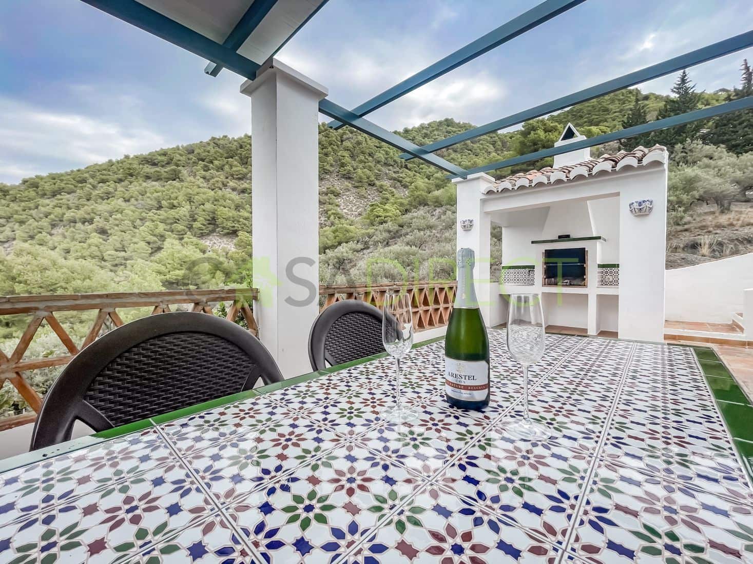 2 Zimmer Villa zu vermieten in Frigiliana mit Pool Garage - 1.800 € (Ref: 7857216)