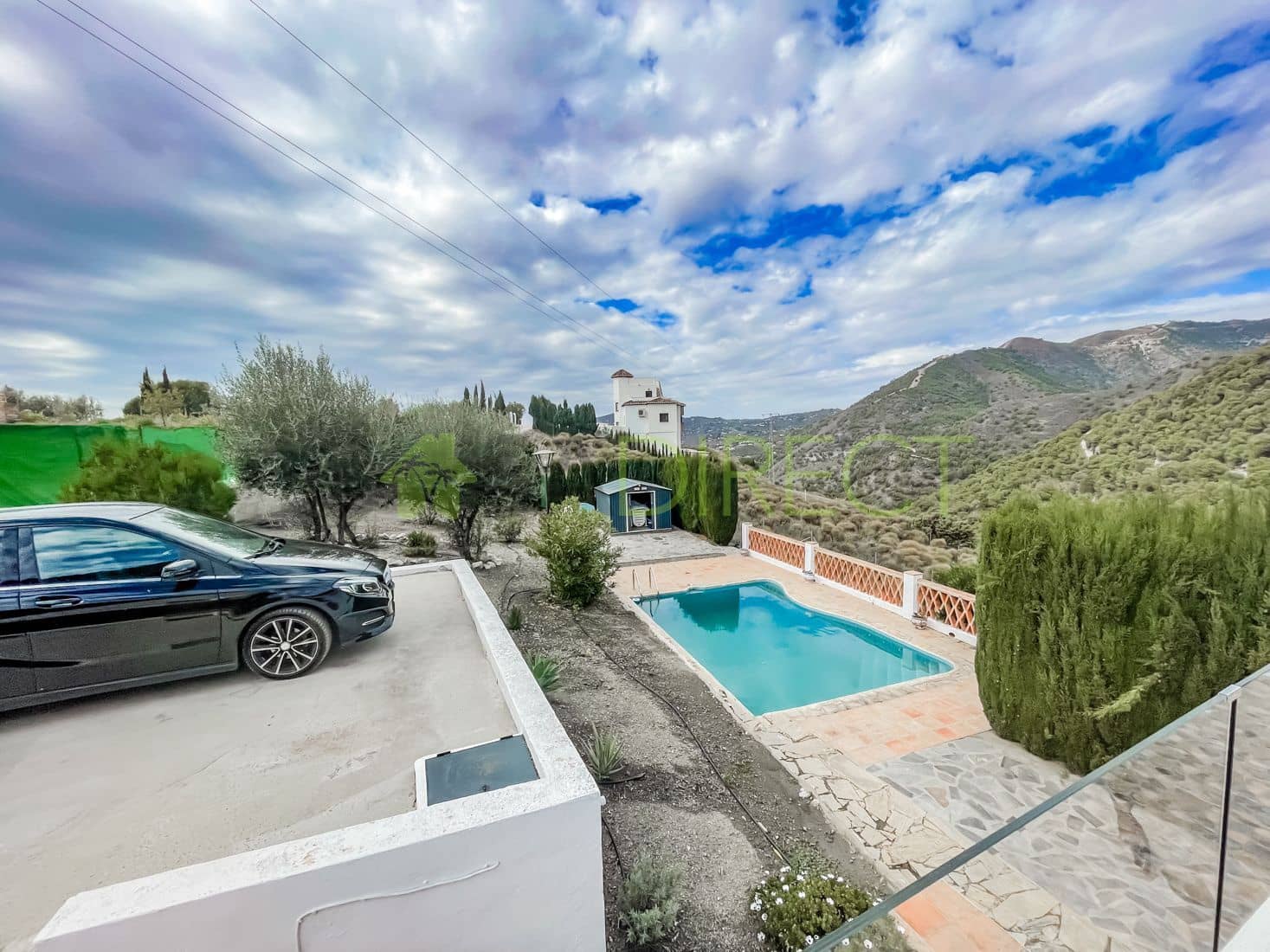 2 Zimmer Villa zu vermieten in Frigiliana mit Pool Garage - 1.800 € (Ref: 7857216)