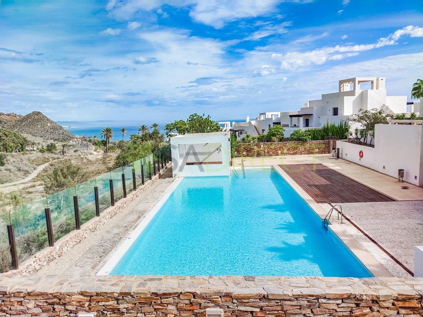 3 camera da letto Villetta Bifamiliare da affittare in Mojacar con piscina garage - 1.350 € (Rif: 7858886)