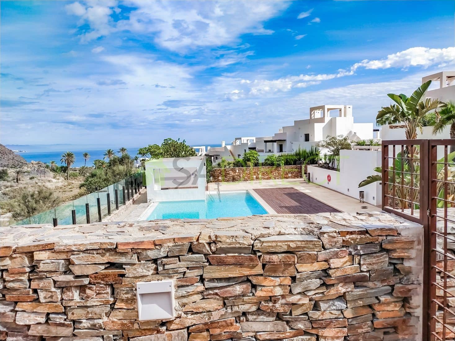 3 camera da letto Villetta Bifamiliare da affittare in Mojacar con piscina garage - 1.350 € (Rif: 7858886)