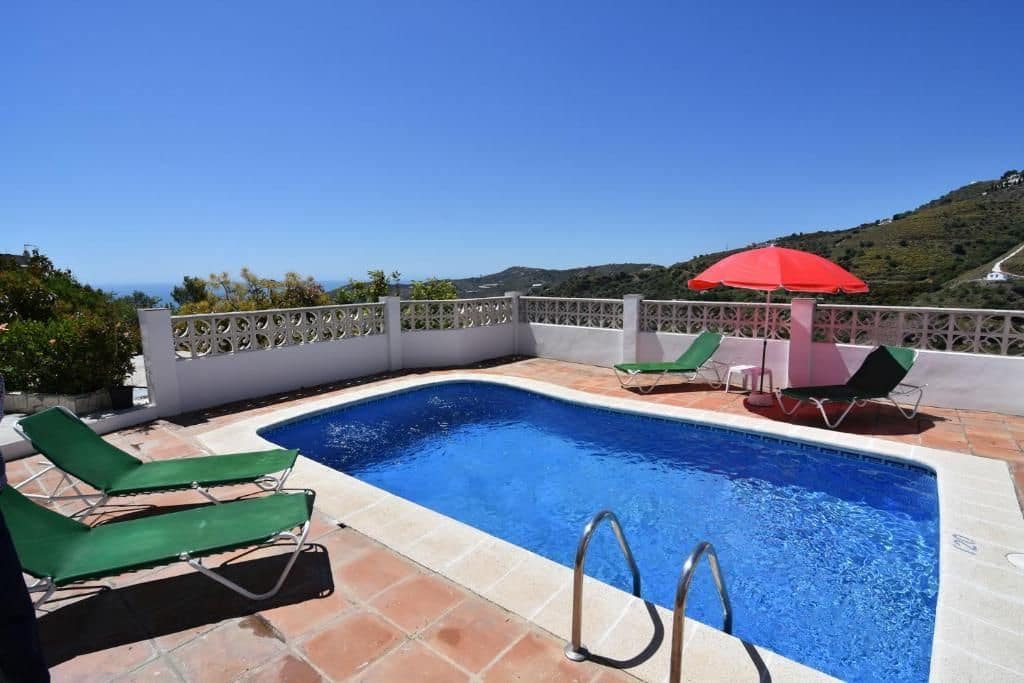 2 Zimmer Villa zu vermieten in Torrox mit Pool - 960 € (Ref: 7963954)