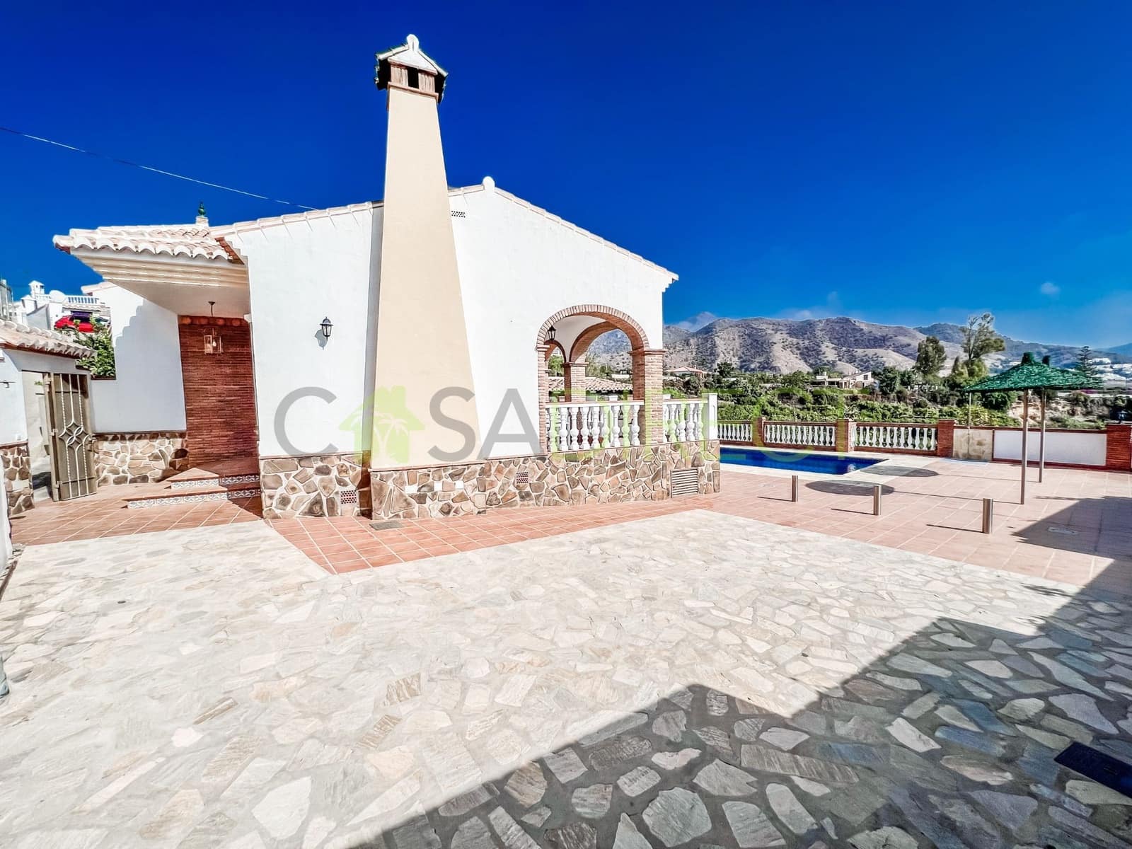 3 bedroom Villa for rent in Frigiliana with pool garage - € 1,650 (Ref: 7998802)