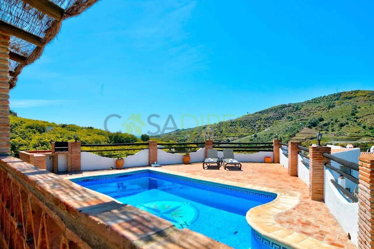 3 sovrum Villa att hyra i Frigiliana med pool - 1 320 € (Ref: 8011678)