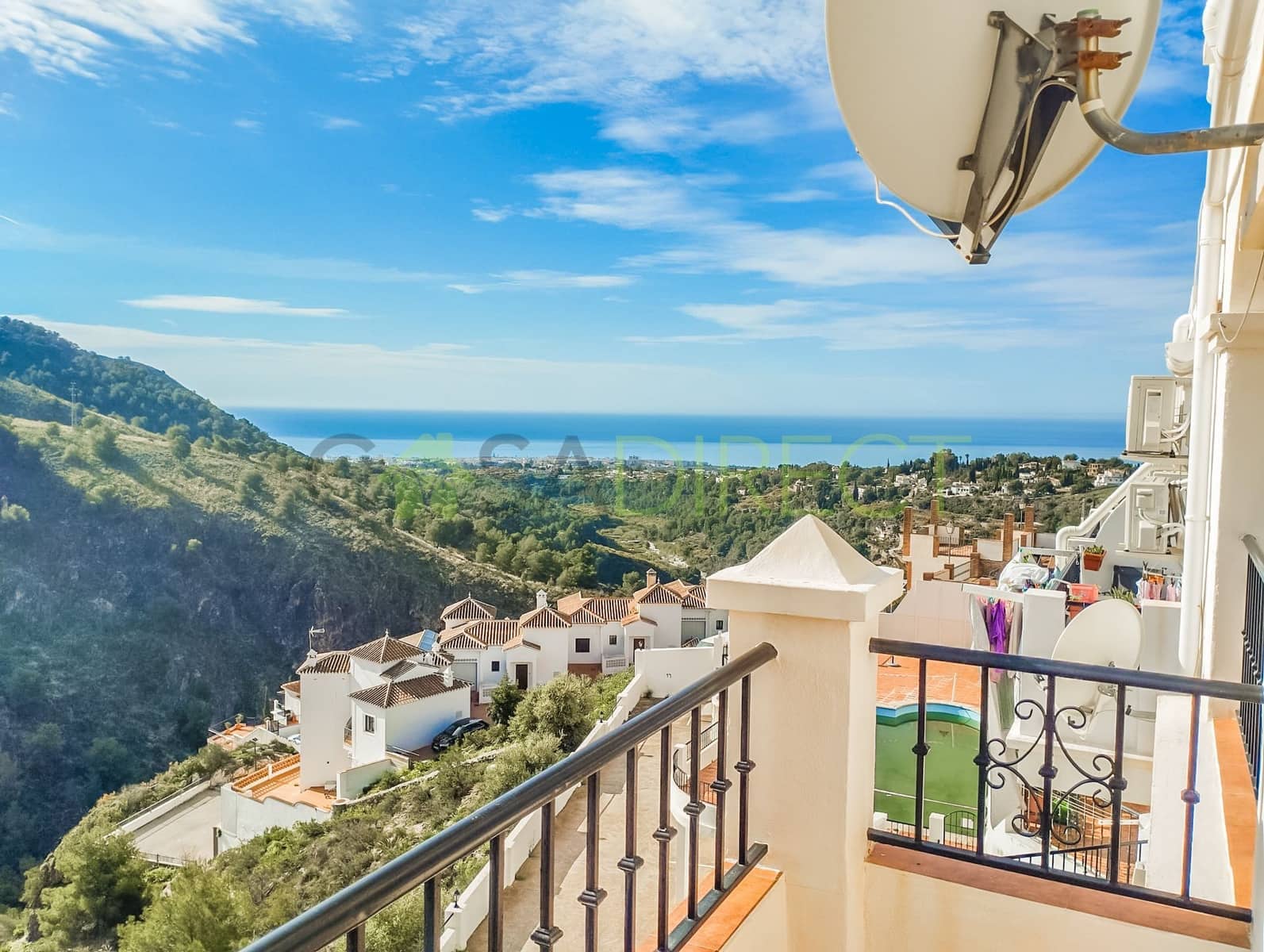 2 soveværelse Lejlighed til leje i Frigiliana med swimmingpool - € 900 (Ref: 8194859)