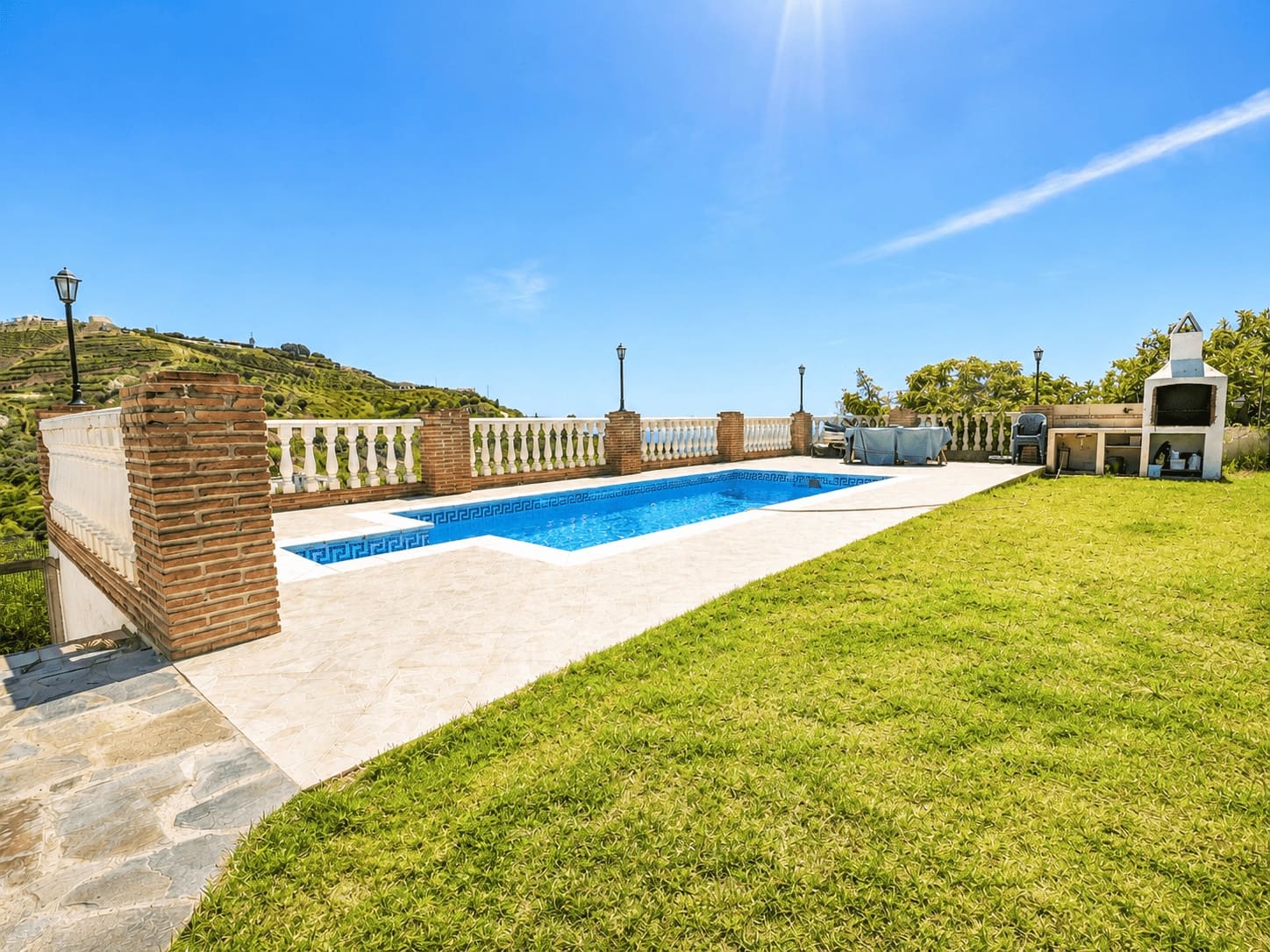 2 sovrum Finca/Hus på landet att hyra i Frigiliana med pool garage - 960 € (Ref: 8278377)
