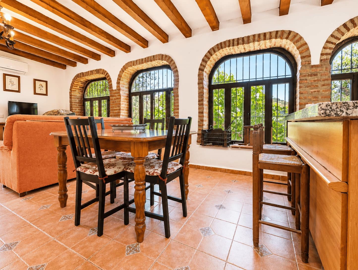 2 sovrum Finca/Hus på landet att hyra i Frigiliana med pool garage - 960 € (Ref: 8278377)