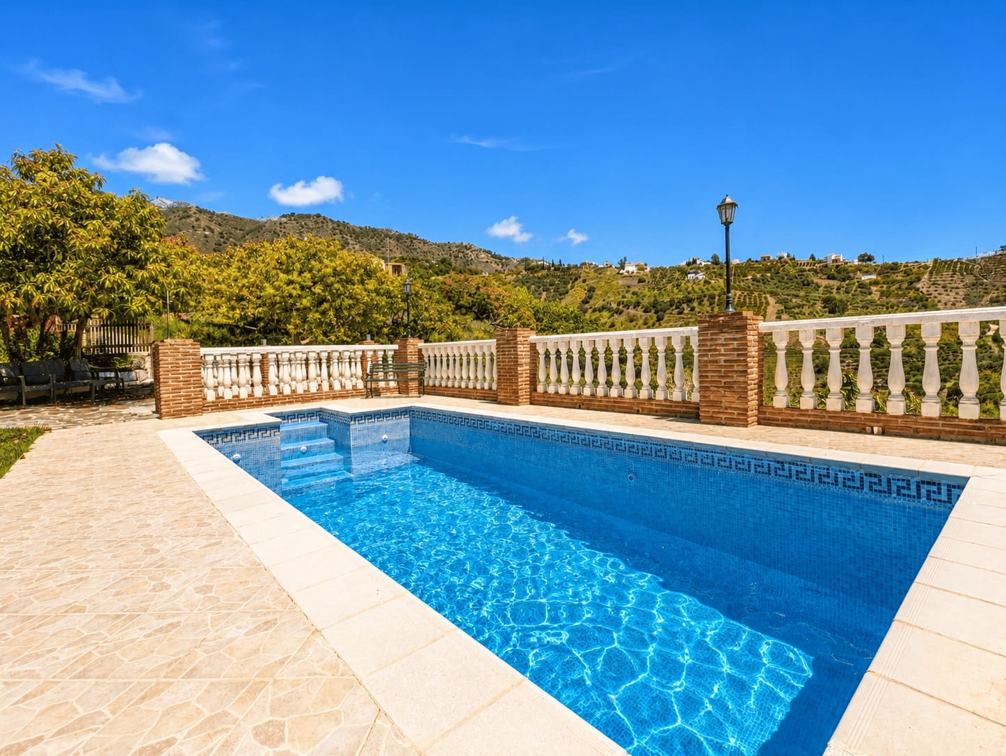 2 sovrum Finca/Hus på landet att hyra i Frigiliana med pool garage - 960 € (Ref: 8278377)