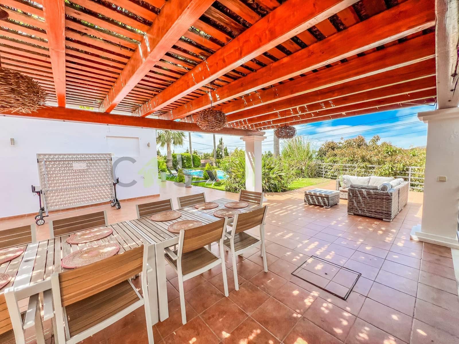 5 soveværelse Villa til leje i Competa med swimmingpool garage - € 5.160 (Ref: 8319070)