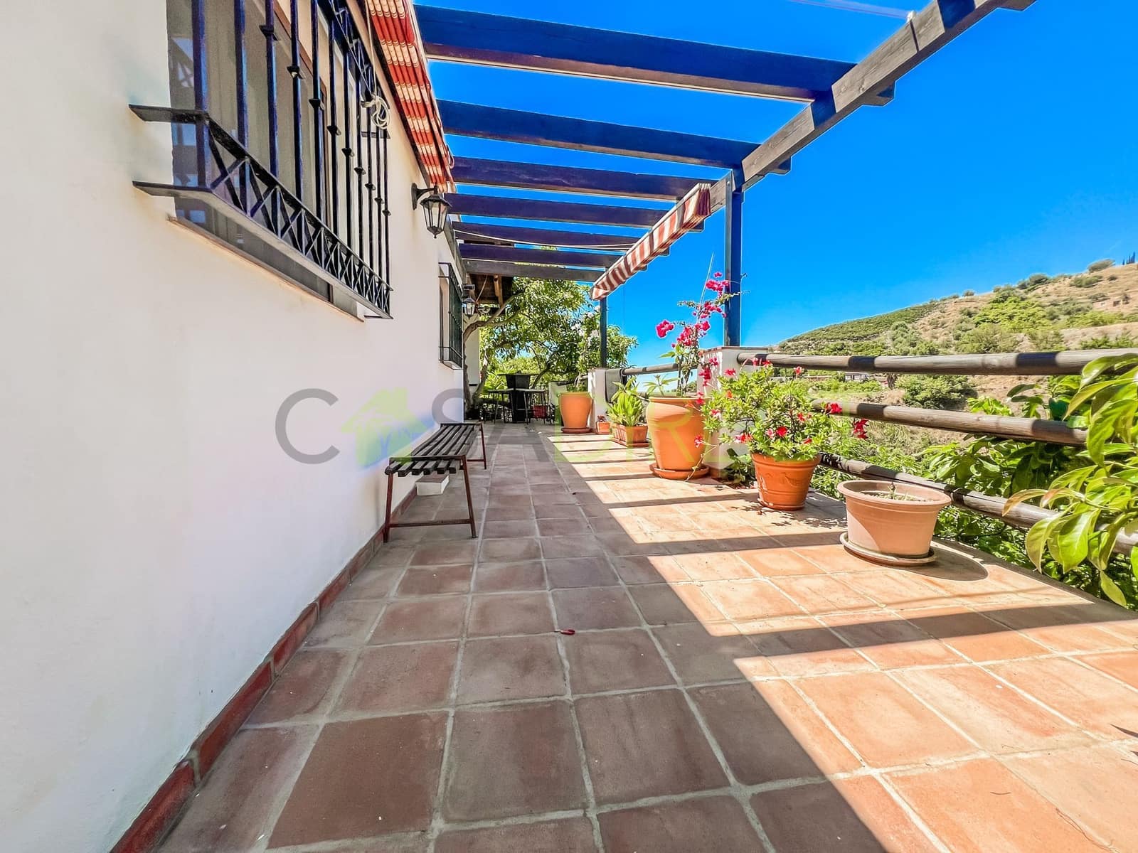 2 soveværelse Finca/Landehus til leje i Frigiliana med swimmingpool garage - € 1.200 (Ref: 8409279)