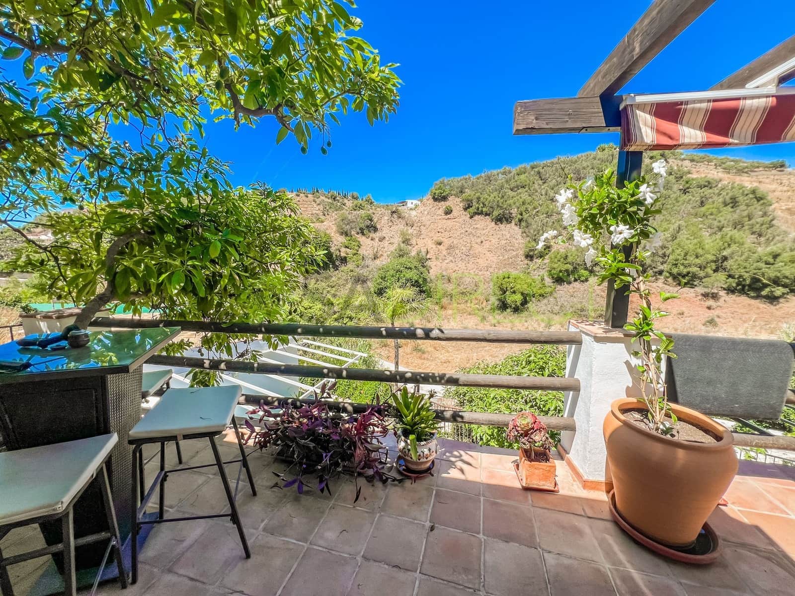 2 soveværelse Finca/Landehus til leje i Frigiliana med swimmingpool garage - € 1.200 (Ref: 8409279)