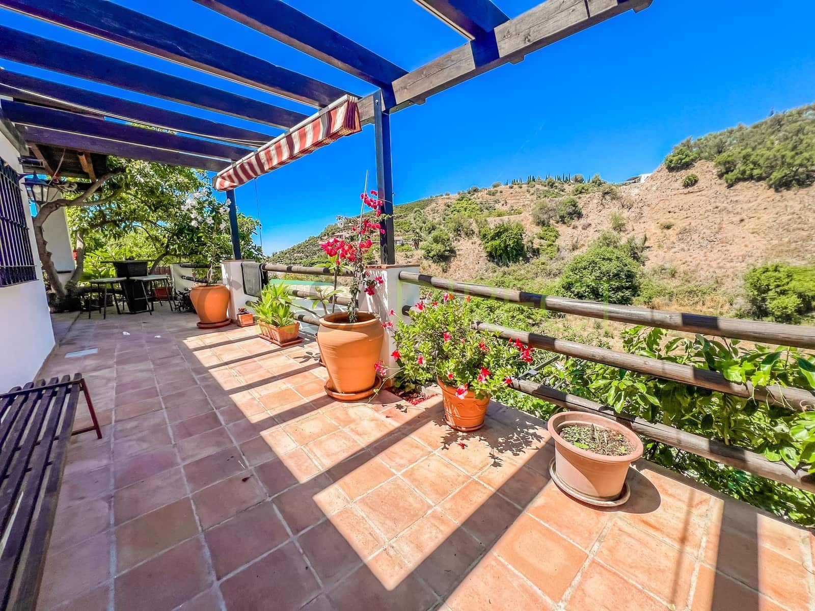 2 soveværelse Finca/Landehus til leje i Frigiliana med swimmingpool garage - € 1.200 (Ref: 8409279)