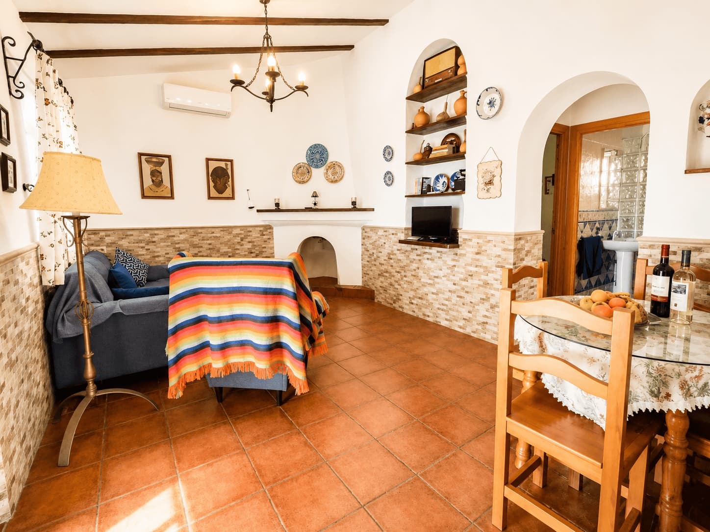 2 soveværelse Finca/Landehus til leje i Frigiliana med swimmingpool - € 1.080 (Ref: 8417418)