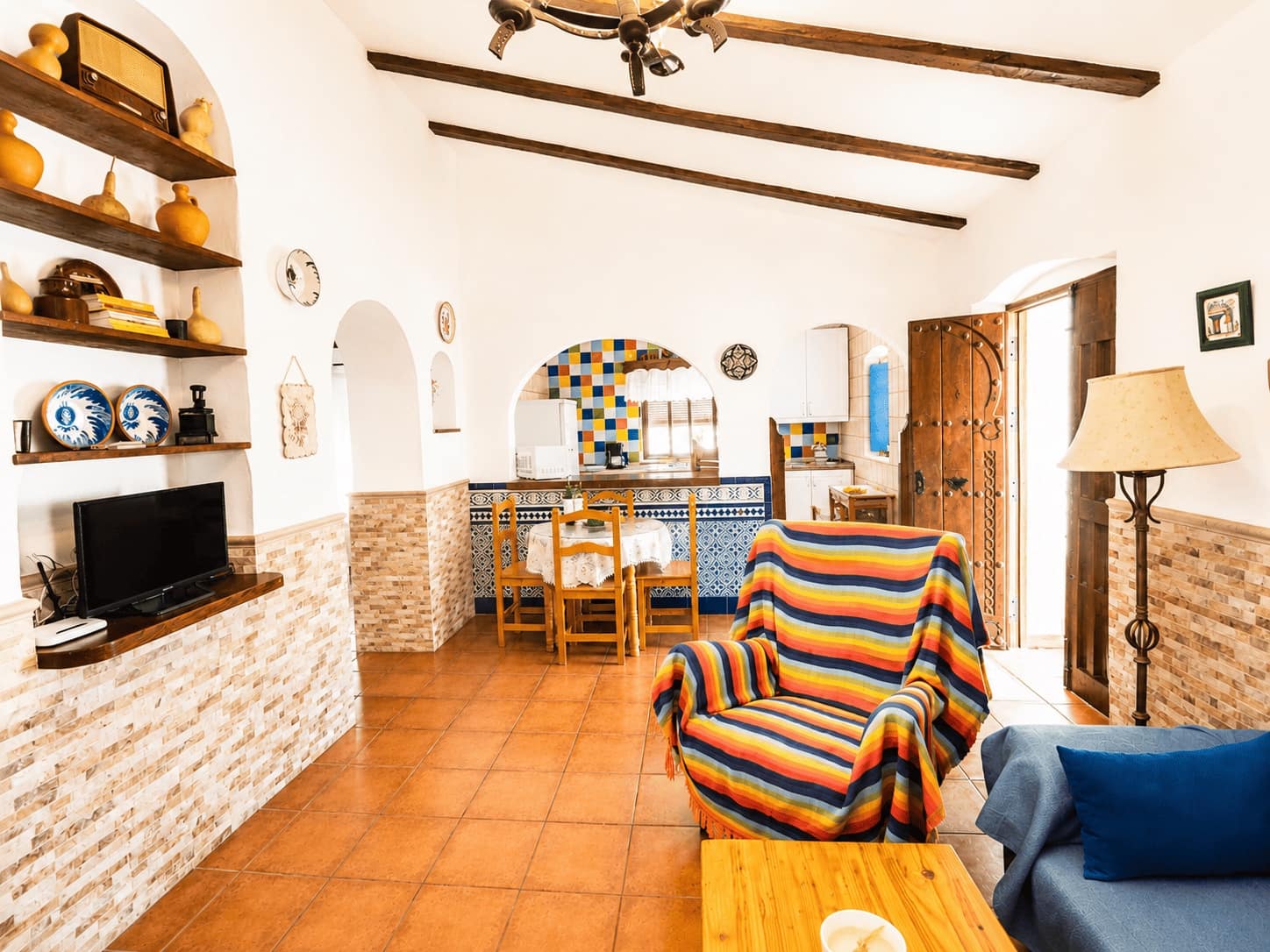 2 soveværelse Finca/Landehus til leje i Frigiliana med swimmingpool - € 1.080 (Ref: 8417418)