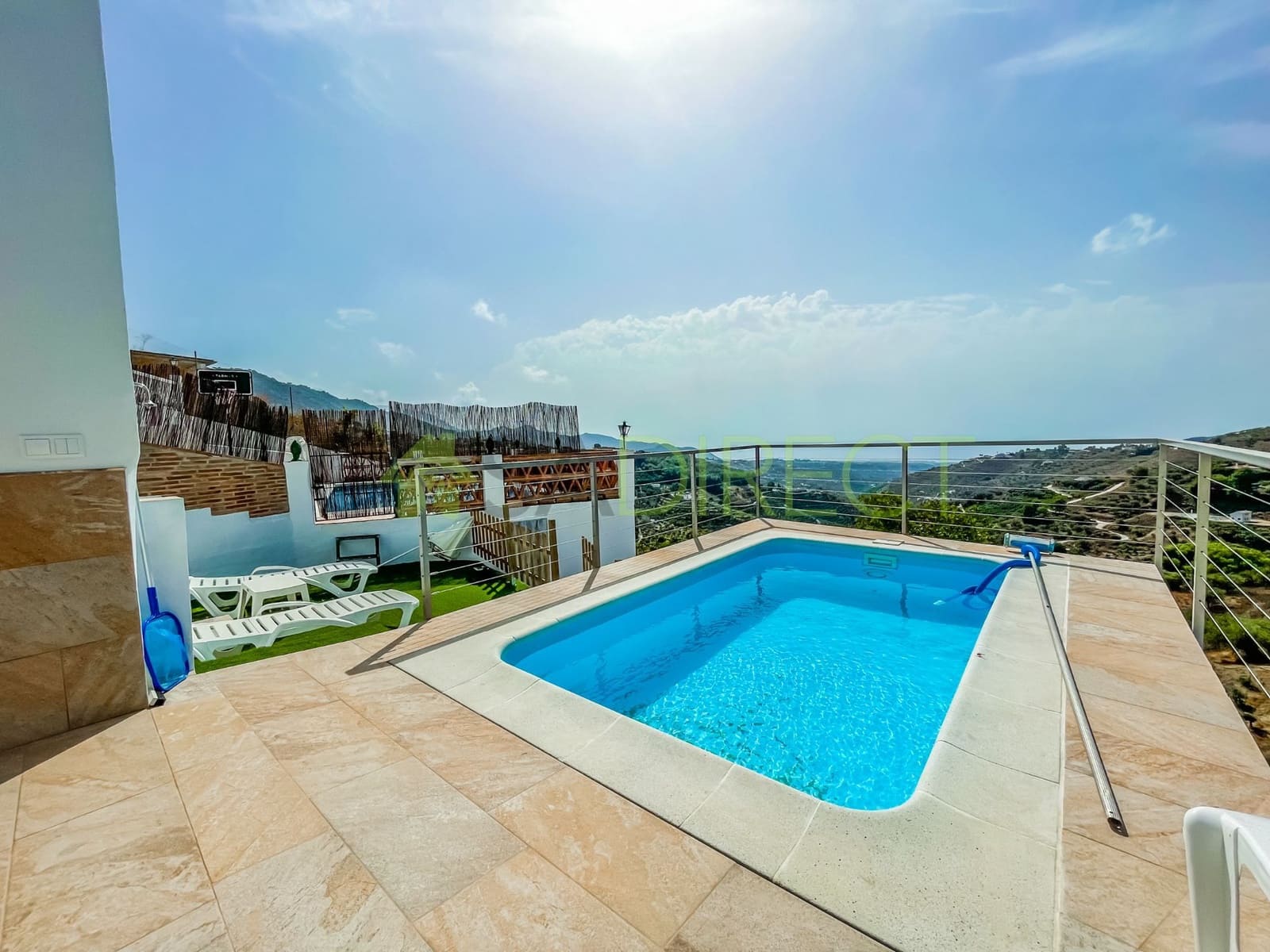 2 soveværelse Finca/Landehus til leje i Frigiliana med swimmingpool garage - € 1.320 (Ref: 8494759)
