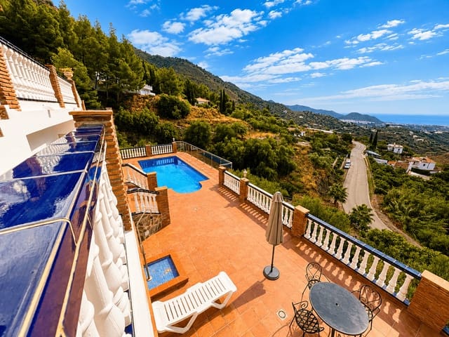 3 bedroom Finca/Country House for rent in Frigiliana with pool garage - € 2,940 (Ref: 8531611)