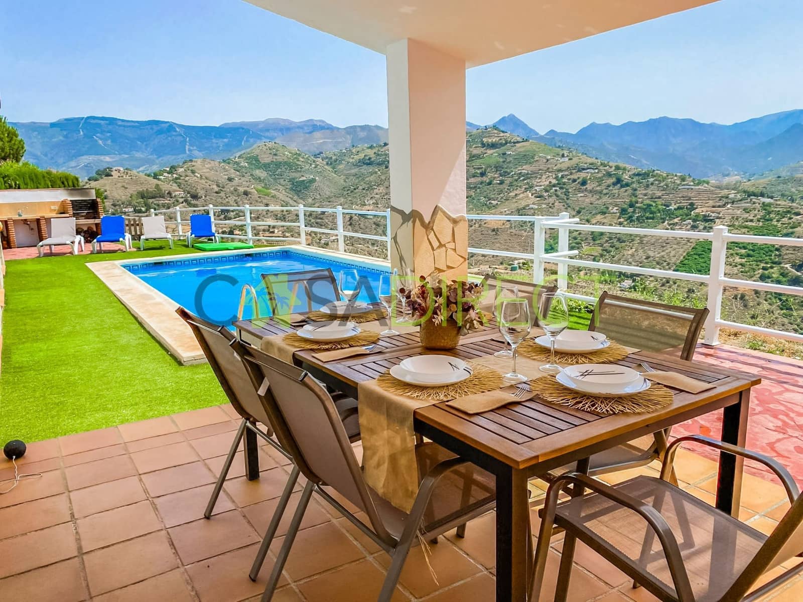 3 soveværelse Finca/Landehus til leje i Sayalonga med swimmingpool garage - € 1.400 (Ref: 8757433)
