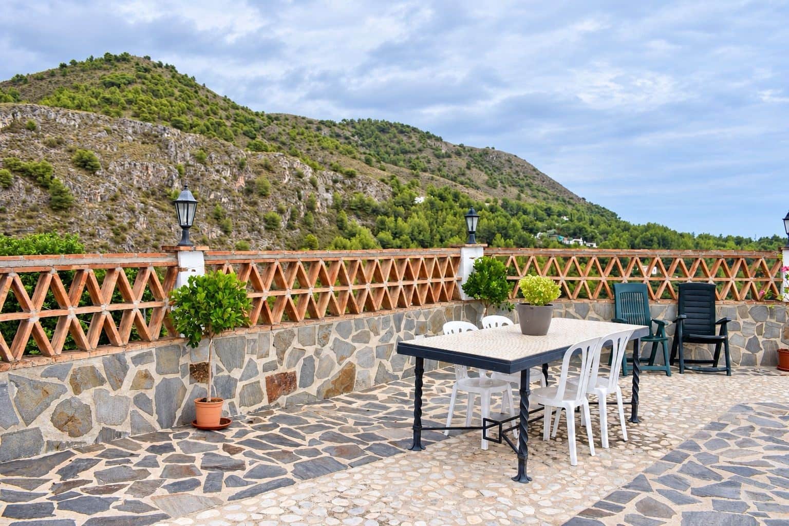 4 soveværelse Villa til leje i Frigiliana med swimmingpool garage - € 1.800 (Ref: 8859562)